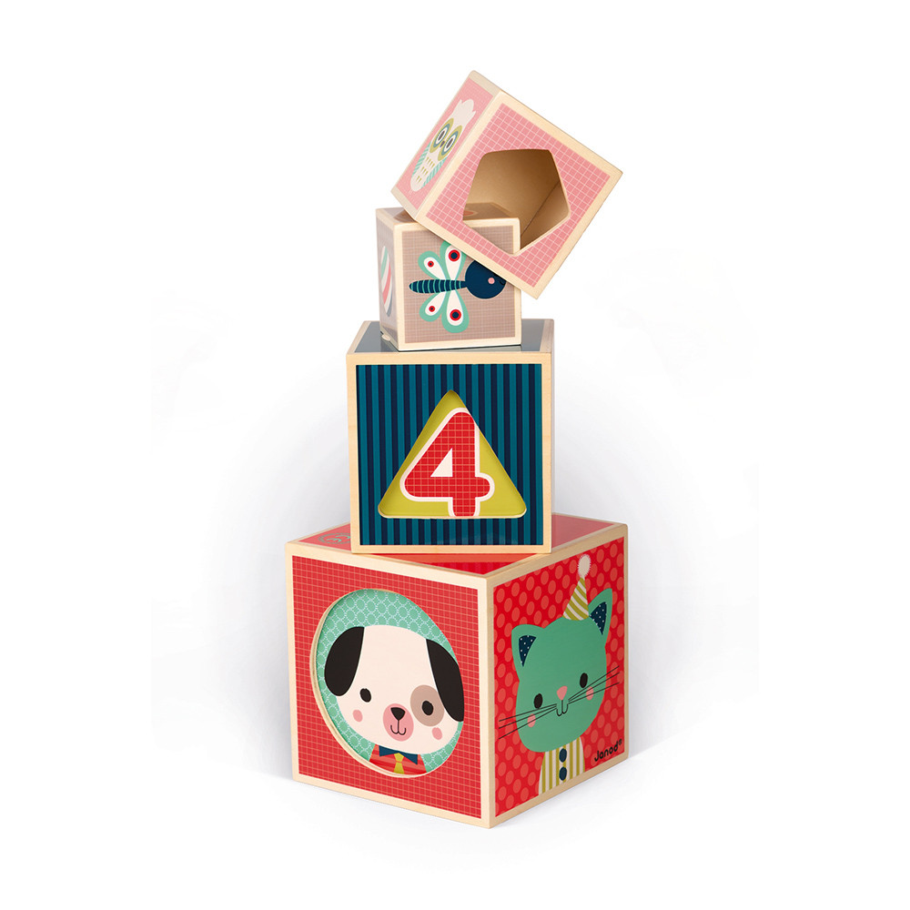 Baby Forest Pirámide de 6 Cubos