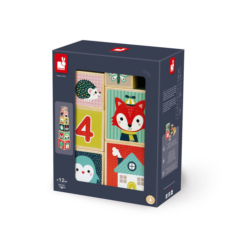 Baby Forest Pirámide de 6 Cubos