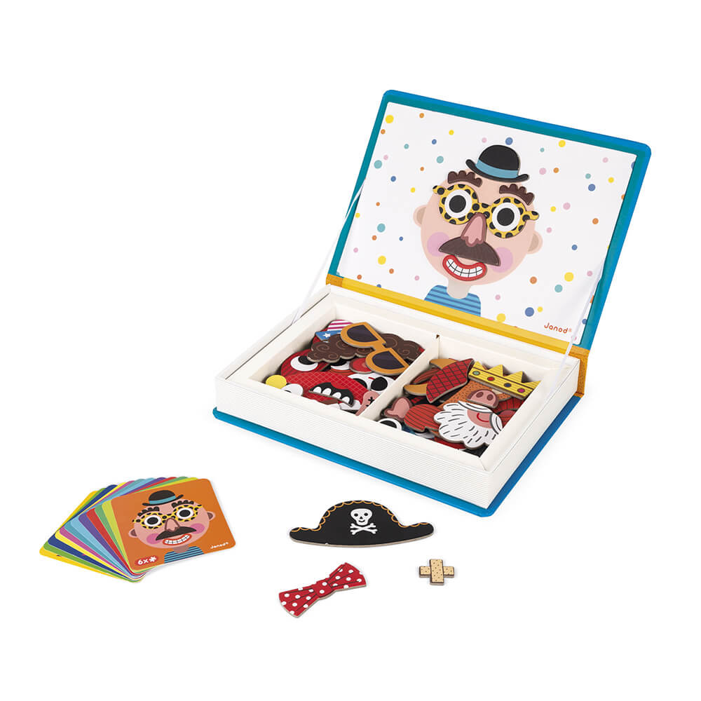 Magneti'Book Crazy Faces Chicos