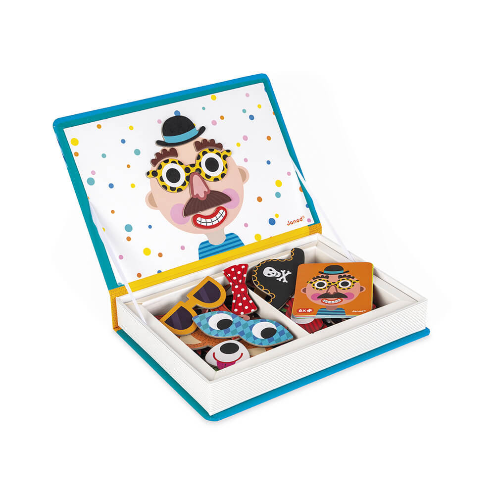 Magneti'Book Crazy Faces Chicos