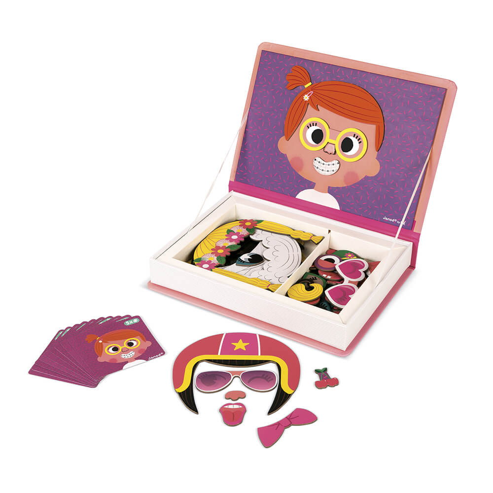 Magneti'Book  Crazy Face Chicas